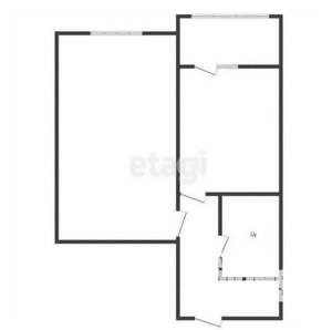 2-к квартира, вторичка, 41м2, 13/18 этаж