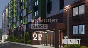 1-к квартира, вторичка, 55м2, 6/8 этаж