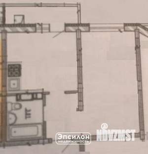 1-к квартира, вторичка, 37м2, 2/10 этаж