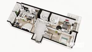 4-к квартира, вторичка, 107м2, 19/21 этаж