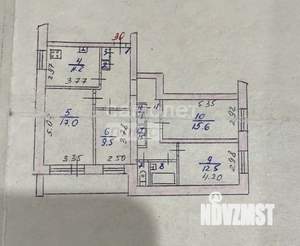 4-к квартира, вторичка, 90м2, 5/6 этаж