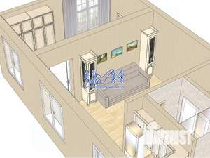 2-к квартира, вторичка, 39м2, 1/2 этаж