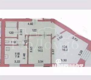 2-к квартира, вторичка, 54м2, 5/5 этаж