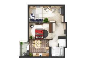 2-к квартира, вторичка, 63м2, 2/21 этаж