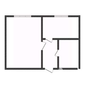 1-к квартира, вторичка, 38м2, 5/17 этаж