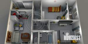 2-к квартира, вторичка, 67м2, 12/18 этаж