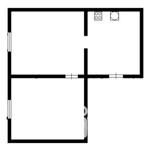 2-к квартира, вторичка, 32м2, 5/5 этаж