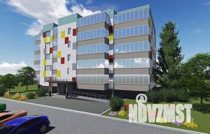 2-к квартира, строящийся дом, 65м2, 6/8 этаж