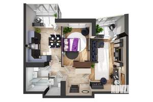 2-к квартира, вторичка, 61м2, 11/21 этаж