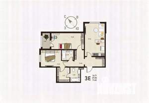 2-к квартира, вторичка, 72м2, 10/18 этаж