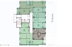 1-к квартира, вторичка, 41м2, 17/17 этаж