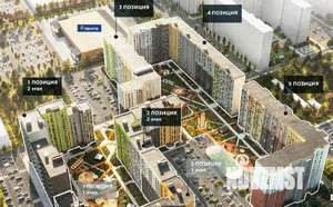 3-к квартира, вторичка, 88м2, 2/18 этаж