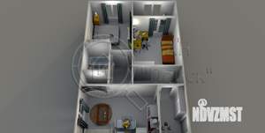 2-к квартира, вторичка, 67м2, 6/18 этаж