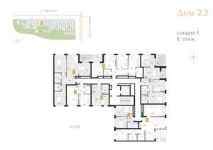 2-к квартира, вторичка, 78м2, 8/16 этаж