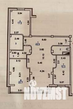 3-к квартира, вторичка, 120м2, 5/16 этаж