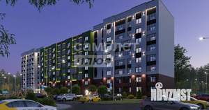 1-к квартира, вторичка, 55м2, 3/8 этаж