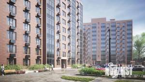 2-к квартира, строящийся дом, 64м2, 9/10 этаж