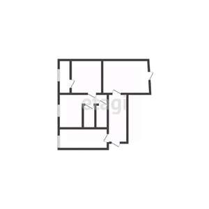 3-к квартира, вторичка, 60м2, 1/9 этаж