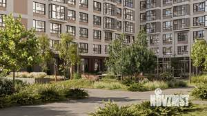 2-к квартира, строящийся дом, 73м2, 1/16 этаж