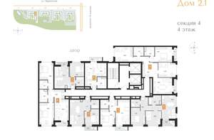 1-к квартира, вторичка, 34м2, 4/16 этаж