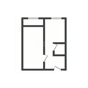 1-к квартира, вторичка, 38м2, 2/17 этаж