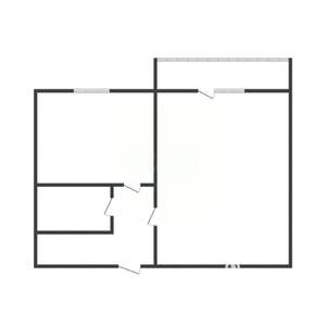 1-к квартира, вторичка, 33м2, 4/5 этаж