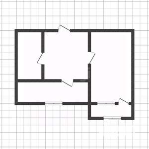 1-к квартира, вторичка, 44м2, 6/10 этаж