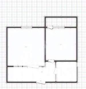 2-к квартира, вторичка, 47м2, 1/9 этаж