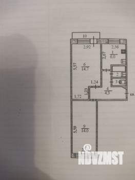 2-к квартира, вторичка, 42м2, 5/5 этаж