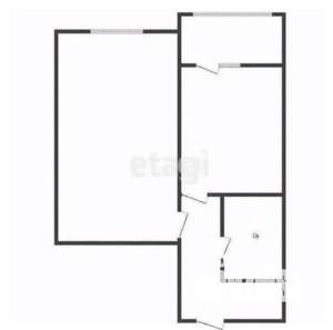 2-к квартира, вторичка, 32м2, 15/18 этаж