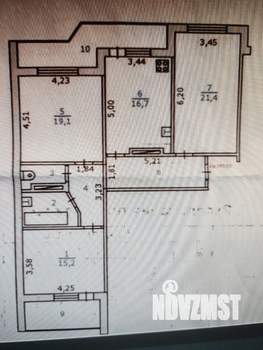 3-к квартира, вторичка, 94м2, 9/10 этаж