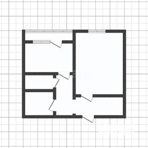 1-к квартира, вторичка, 41м2, 1/10 этаж