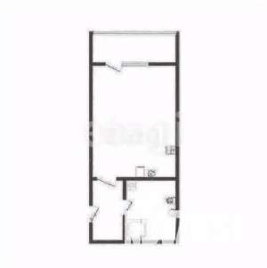 Студия квартира, вторичка, 29м2, 15/20 этаж