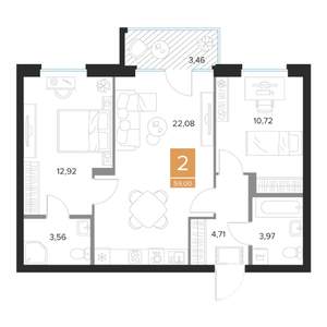 Фото квартиры на продажу (1)