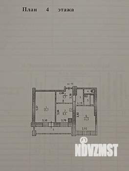 2-к квартира, вторичка, 48м2, 4/10 этаж