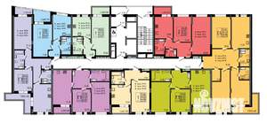 2-к квартира, вторичка, 63м2, 16/21 этаж