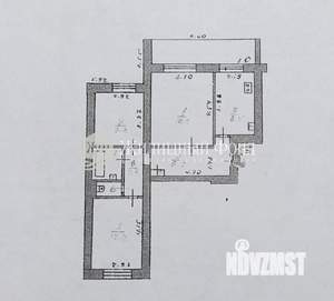 3-к квартира, вторичка, 61м2, 1/9 этаж