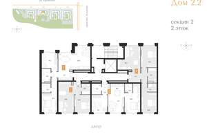 2-к квартира, вторичка, 66м2, 2/16 этаж