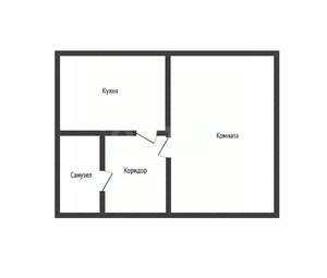 1-к квартира, вторичка, 36м2, 9/17 этаж