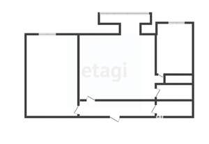 2-к квартира, вторичка, 57м2, 4/10 этаж