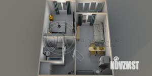 1-к квартира, вторичка, 41м2, 12/18 этаж