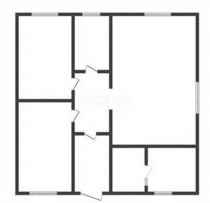 4-к квартира, вторичка, 70м2, 2/9 этаж