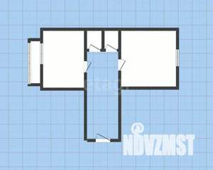 1-к квартира, вторичка, 45м2, 3/10 этаж