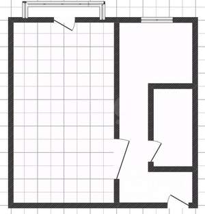 1-к квартира, вторичка, 31м2, 4/5 этаж