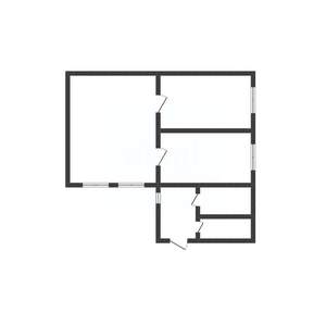 2-к квартира, вторичка, 35м2, 1/1 этаж