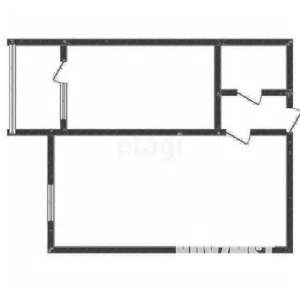 1-к квартира, вторичка, 38м2, 4/11 этаж