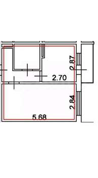 1-к квартира, вторичка, 31м2, 1/10 этаж