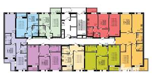 3-к квартира, вторичка, 69м2, 6/21 этаж