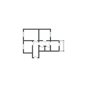 3-к квартира, вторичка, 58м2, 5/9 этаж