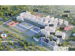 2-к квартира, вторичка, 65м2, 2/18 этаж